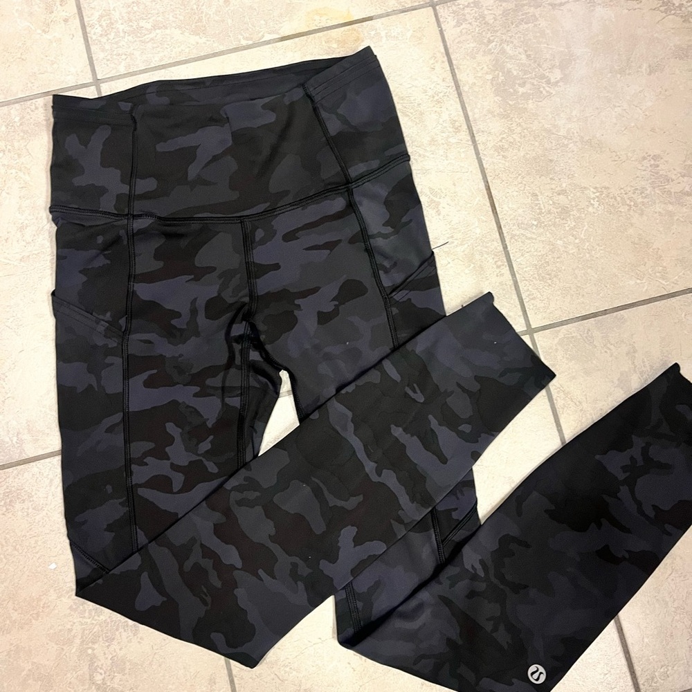lululemon athletica Dark Camo Leggings